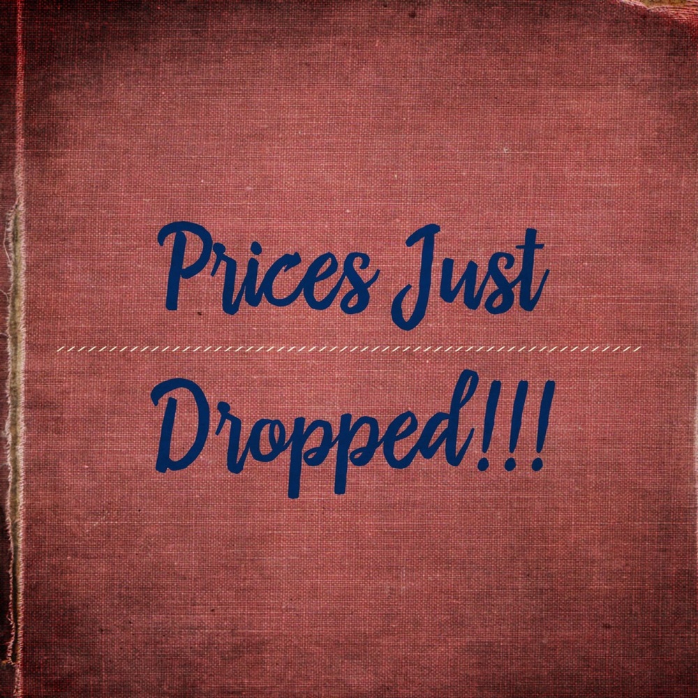 Newly dropped prices!!!